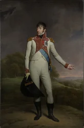 Portrett av Louis Napoleon, konge av Holland, 1809 (olje på lerret)
