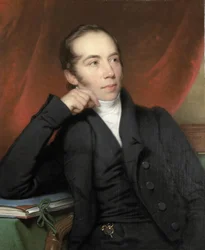 Portrett av Pieter Ernst Hendrik Praetorius, megler, tegner og maler. Styreleder for Rijksmuseum 1852-74