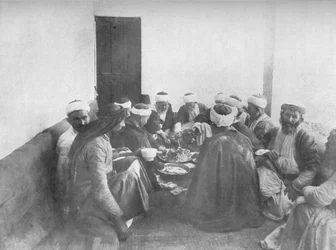 Et måltid med druserne, c1913