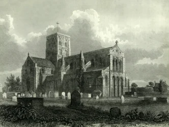 New Shoreham kirke, 1835.