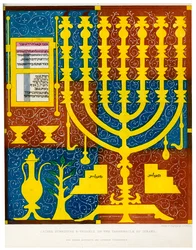 Hellige møbler og kar fra Israels tabernakel, 1400-tallet, 1840