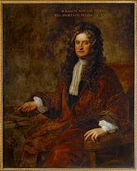 Portrett av Sir Isaac Newton (maleri på lerret)