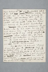 Originalt manuskript av et kapittel av Nicholas Nickleby, 1838 (penn og blekk på papir)