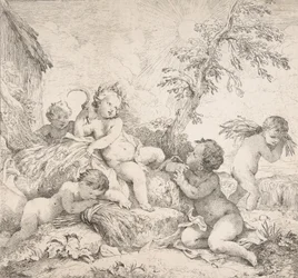 Sommer Sommer, ca. 1735.