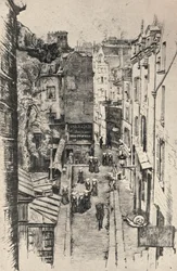 Rue des Pretres-St Severin, 1915