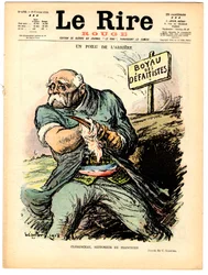 Cover av "" The Red Laughter", Satirical in Colors