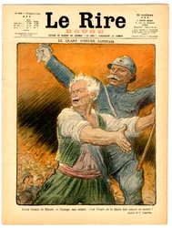 Cover av "" The Red Laughter", Satirical in Colors