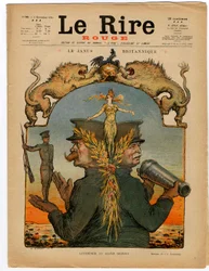 Cover av "" The Red Laughter"", Satirical in Colors