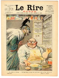 Cover av "" The Red Laughter", Satirical in Colors