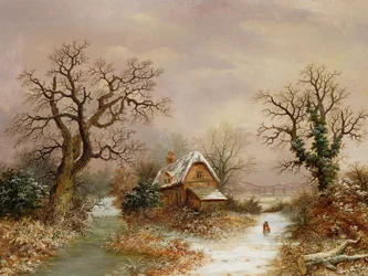 Rødhette i snøen, 1800-tallet