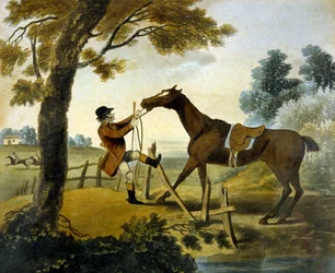 Proof of Bottom, fra The Pytchley Hunt, gravert av F. Jukes (1745-1812)