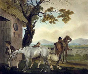 Trikset, fra The Pytchley Hunt, gravert av F. Jukes (1745-1812)