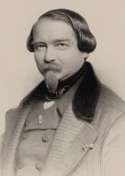 Portrett av komponisten Jean-Georges Kastner 1810-1867, 1857.