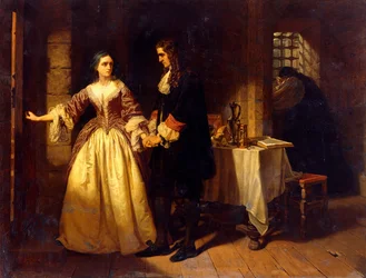 Avskjeden mellom Lord William og Lady Rachel Russell i 1683