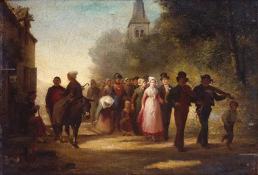 Landsbyens ekteskap, 1872