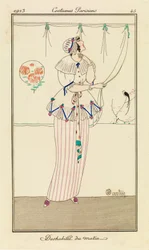 Tallerken 45 fra 'Parisian Costumes'