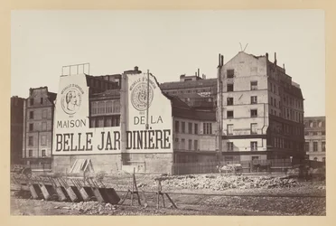 La Belle Jardinière: butikken i rue de la Cité under rivingen, Paris