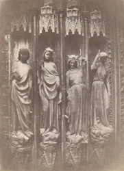 Dydene som knuser lastene, Strasbourg-katedralen, 1853.