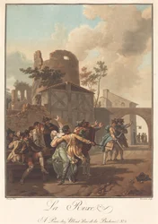 La Rixe The Brawl, ca. 1792.
