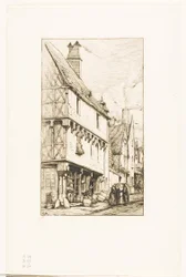 Et gammelt hus i Bourges