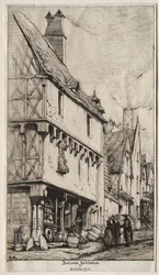 Et gammelt hus i Bourges, noen ganger kalt musikerens hus