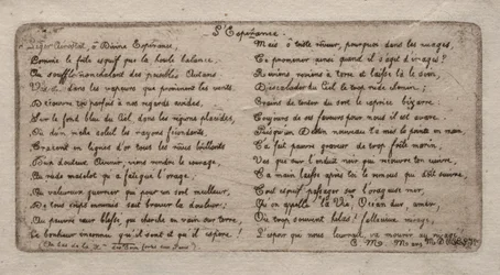 Etsninger av Paris: Håp, 1854.