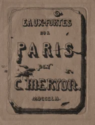 Etchings of Paris: Tittelside, 1852.