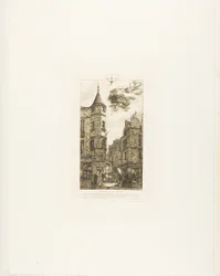 Hus med tårn, nr. 22, rue de l#39;Ecole de Médecine, Paris (kalt Marats tårn)