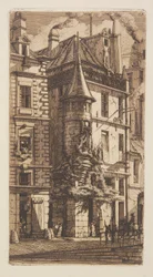 Hus med et tårn, Vevergaten, Paris