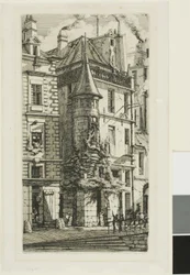 Hus med et tårn, rue de la Tixéranderie