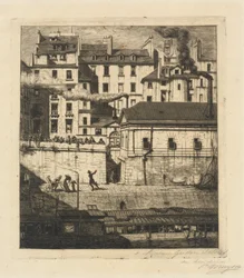 La morgue, Paris (The Mortuary)