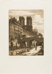 Den lille broen, Paris