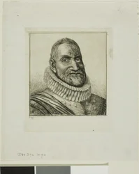 Portrett av Th. Agrippa d#39;Aubigné