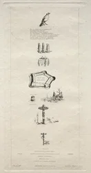 Rebus: Beranger var egentlig ikke sterk for han hadde aldri nøkkelen til åkrene, 1863.