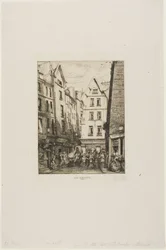 Rue Pirouette i Les Halles, Paris