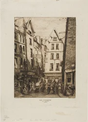Rue Pirouette i Les Halles, Paris