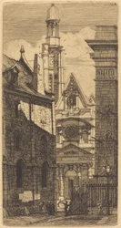 Saint-Etienne-du-Mont, Paris (kirken St. Stefanus av Berget, Paris)