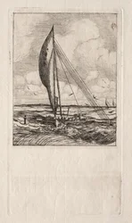 Swift Sailing Proa, Mulgrave Archipelago, Oseania, 1866.