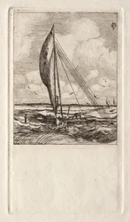 Swift Sailing Proa, Mulgrave Archipelago, Oseania, 1866.