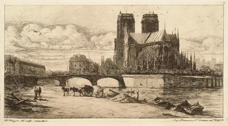 Apsiden i Notre-Dame, Paris (L
