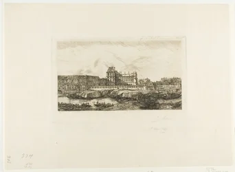 Det gamle Louvre, Paris, 1651