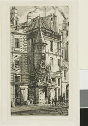 Turret av rue de la Tixeranderie.