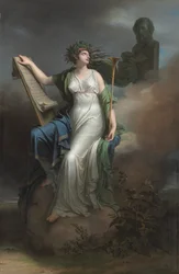 Kalliope, den episke poesiens muse, 1798