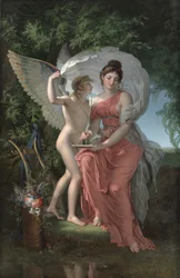 Erato, den lyriske poesiens muse