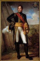 Portrait en pied av Michel Ney (1769-1815) marechal d