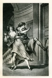 Illustrasjon for quot;Les Liaisons Dangereusesquot; skrevet av Choderlos de Laclos