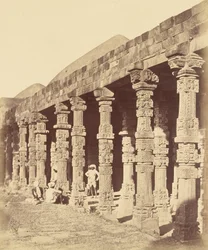 Utsikt over Tughlaqabad Fort