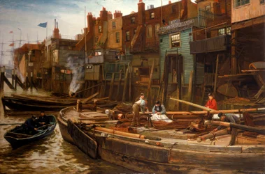 Londonelven - lekterbyggerne i Limehouse, 1877