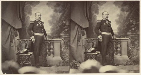 General Corréard, kommandant for troppene i Nice etter annekteringen