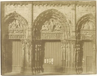 Portalen til katedralen i Chartres